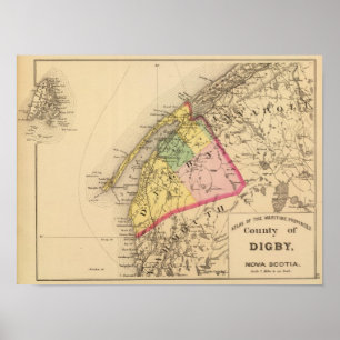 Affiche Digby Co, NS