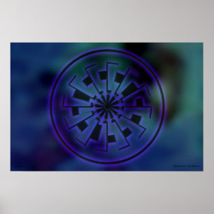 Affiche Dilation du temps gravitationnel