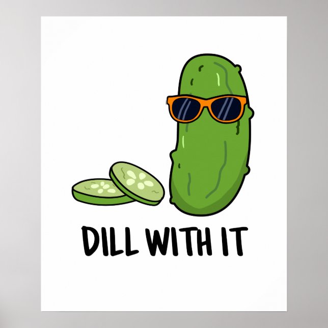 Affiche Dill Avec Il Dill Dill Picket Pun (Devant)
