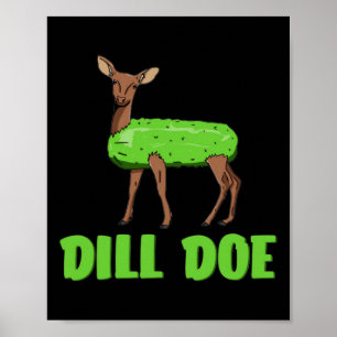 Affiche Dill Doe Funny Adulte Humour Amusant Nature Deer R