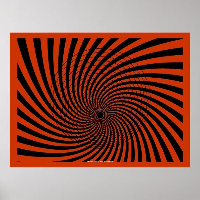 AFFICHE D'ILLUSION OPTIQUE I (Devant)
