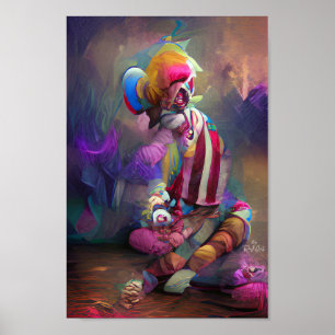 affiche d'illustration de l'imaginaire SAD CLOWN