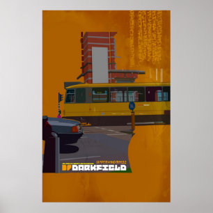 Affiche d'illustration du tramway de Darkfield