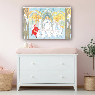 Affiche d'illustration vintage par Sibylle Von Olf