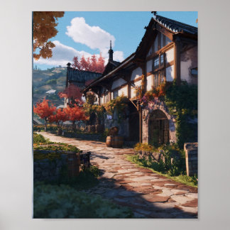 Affiche Diluc’s Winery : Un voyage réaliste de 4K à traver