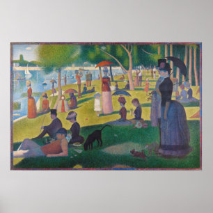 Affiche Dimanche après-midi sur l'île de La Grande Jatte