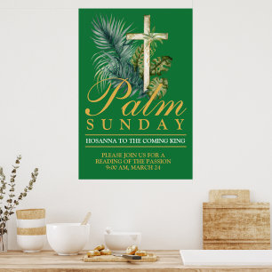 Affiche Dimanche des Rameaux