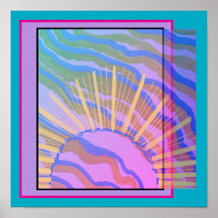 Affiche Dimensionner Abstrait
