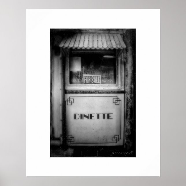 Affiche d'impression du Crosser Diner Lisbon Ohio (Devant)
