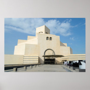Affiche d'impression du Musée d'arts islamiques, Q