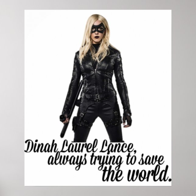 Affiche Dinah Laurel Lance (Devant)