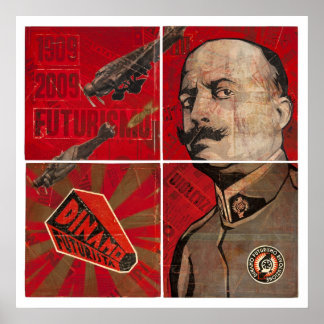 Affiche Dinamo Marinetti Box print