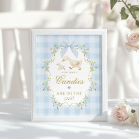 Dindon Comment compter les bonbons Blue Gingham