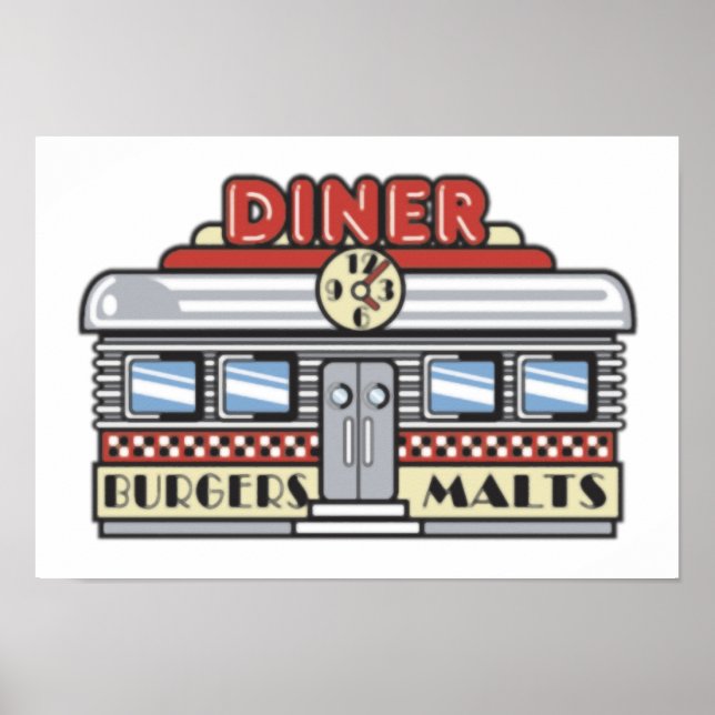 Affiche Diner (Devant)