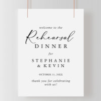 Dîner de répétition de calligraphie idyllique
