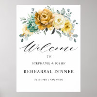 Dîner de répétition de fleurs jaunes de moutarde B