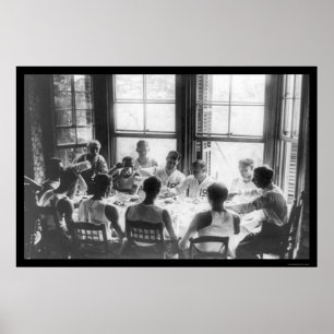 Affiche Dîner Syracuse 1908