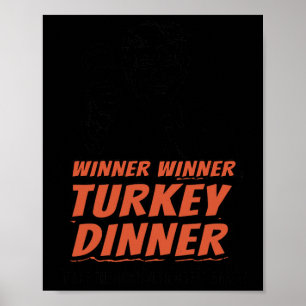 Affiche Dîner Turquie Dîner Turquie Thanksgiving Dadd