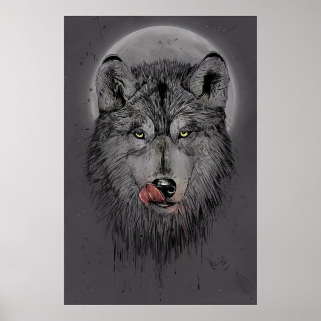 Affiche Dinner time (dark version) (Devant)