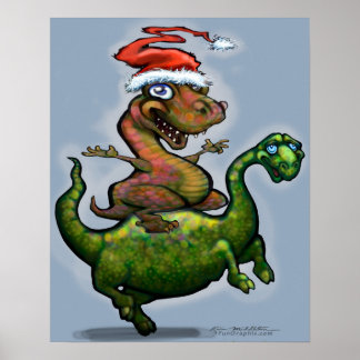 Affiche Dino Bronco