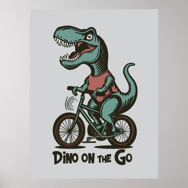 Affiche Dino on the Go (Devant)