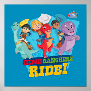 Affiche Dino Ranch   Les Ranchers Ride !