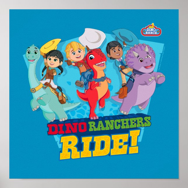 Affiche Dino Ranch | Les Ranchers Ride ! (Devant)