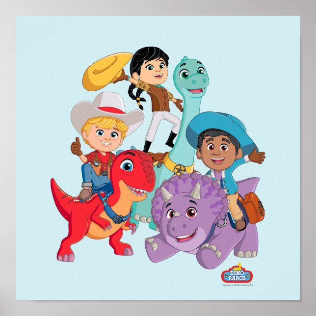 Affiche Dino Ranch Yee Haw ! (Devant)