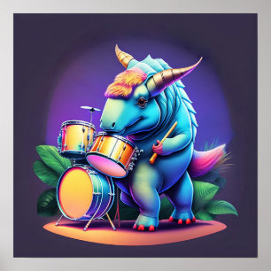 Affiche Dinosaur cool - Art Print