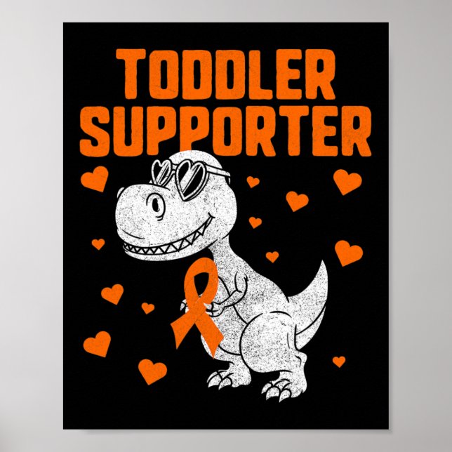 Affiche Dinosaure de sensibilisation 2 (Devant)