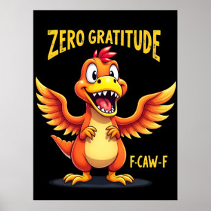 Affiche Dinosaure FCAWF Dinosaure FCAWF Dinosaure Thanksgi