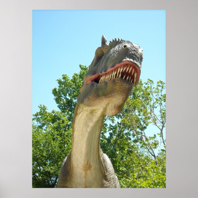 Affiche Dinosaure T-Rex (Devant)
