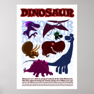 Affiche Dinosaures