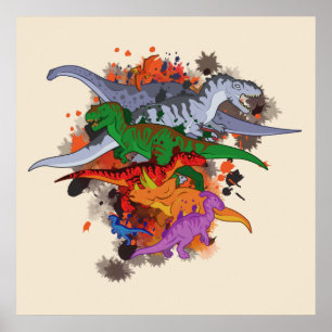 Affiche Dinosaures