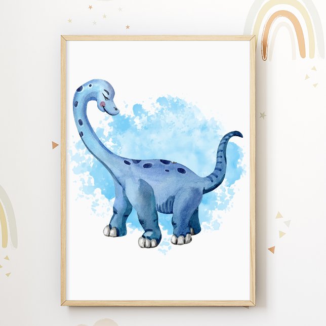 Affiche Dinosaures pour Chambre d'Enfants à Thème  (Créateur téléchargé)