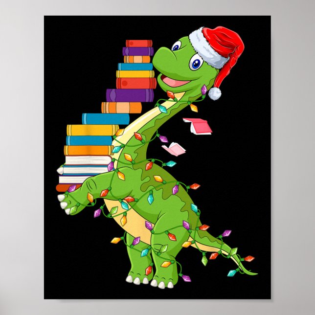 Affiche Dinosaurs Didn't Learn Math Funny Math Teacher  (Devant)