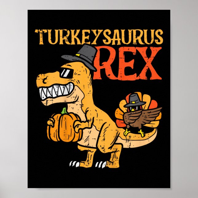 Affiche Dinosaurus de dinde Rex Dab Dinde Garçon Toddler G (Devant)