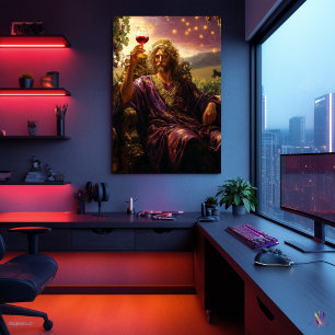 Affiche Dionysos, Dieu du vin et du plaisir - Maître