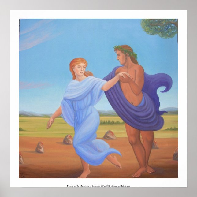 Affiche Dionysus et Kore (Devant)