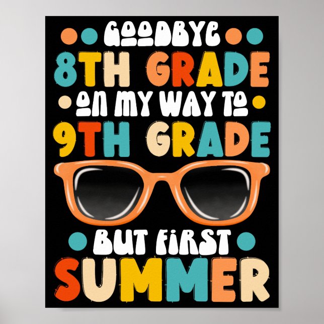 Affiche Diplôme de 8e année à 9e année mais premier été (Devant)