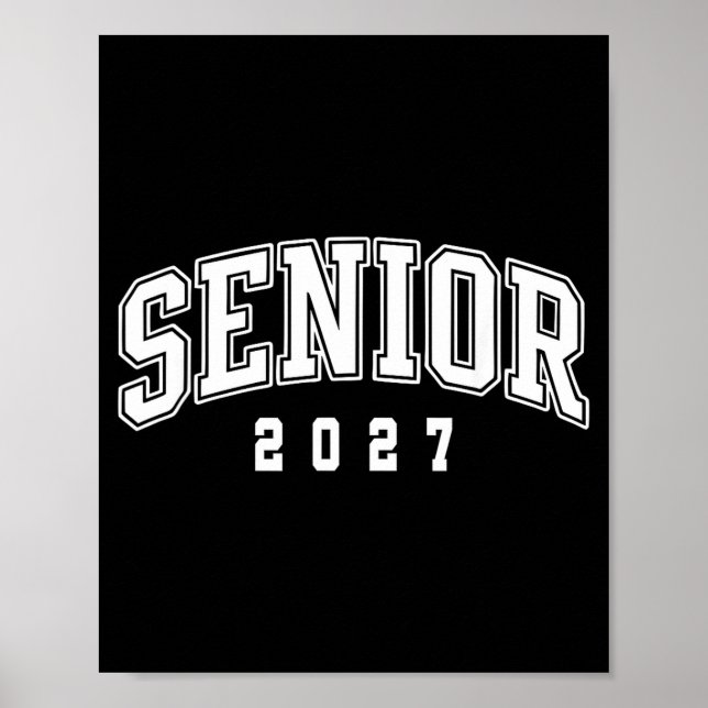 Affiche diplômé de la promotion 2027 année terminale unive (Devant)