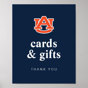 Affiche Diplôme de l'Université d'Auburn - Auburn Tigers