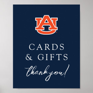 Affiche Diplôme de l'Université d'Auburn - Auburn Tigers