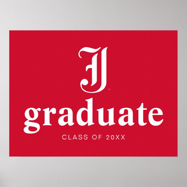 Affiche Diplômé de l'Université d'État de Jacksonville (Devant)