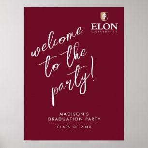 Affiche Diplôme de l'Université Elon
