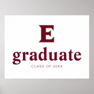 Affiche Diplôme de l'Université Elon