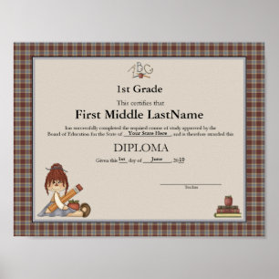 Affiche Diplôme d'études à domicile 2