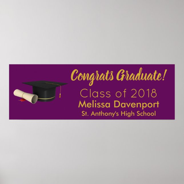 Affiche Diplôme d'études supérieures et diplômes (Devant)