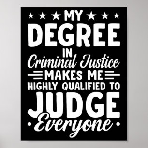 Affiche Diplôme En Justice Mon Diplôme En Justice Pénale