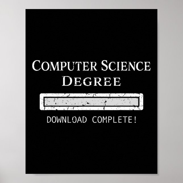 Affiche Diplôme en sciences (Devant)